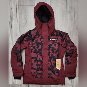 Adidas Terrex Xperior 2L Insulated RAIN.RDY Skiing Snow Jacket IB1070 Women Sz M